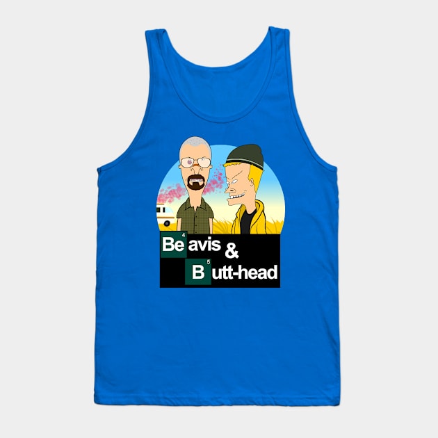 Breaking Beavis Tank Top by TomTrager